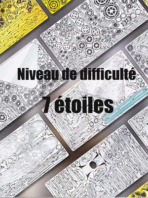3D Metal Puzzle Mecha Ailes d'Ange - GoCrazyPuzzle