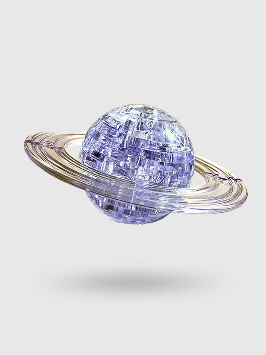 3d Crystal Puzzle Saturn - GoCrazyPuzzle