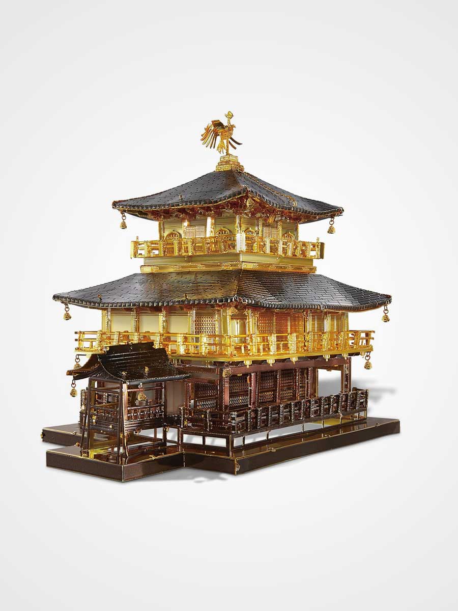 3d Métal Puzzle - Pavillon d'Or Kinkaku - Ji - GoCrazyPuzzle