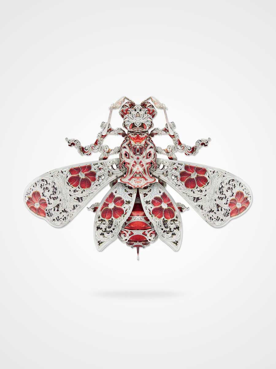 3d métal Animal Puzzle - Abeille - GoCrazyPuzzle