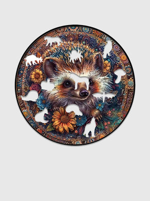 Hérisson Puzzle en Bois - GoCrazyPuzzle
