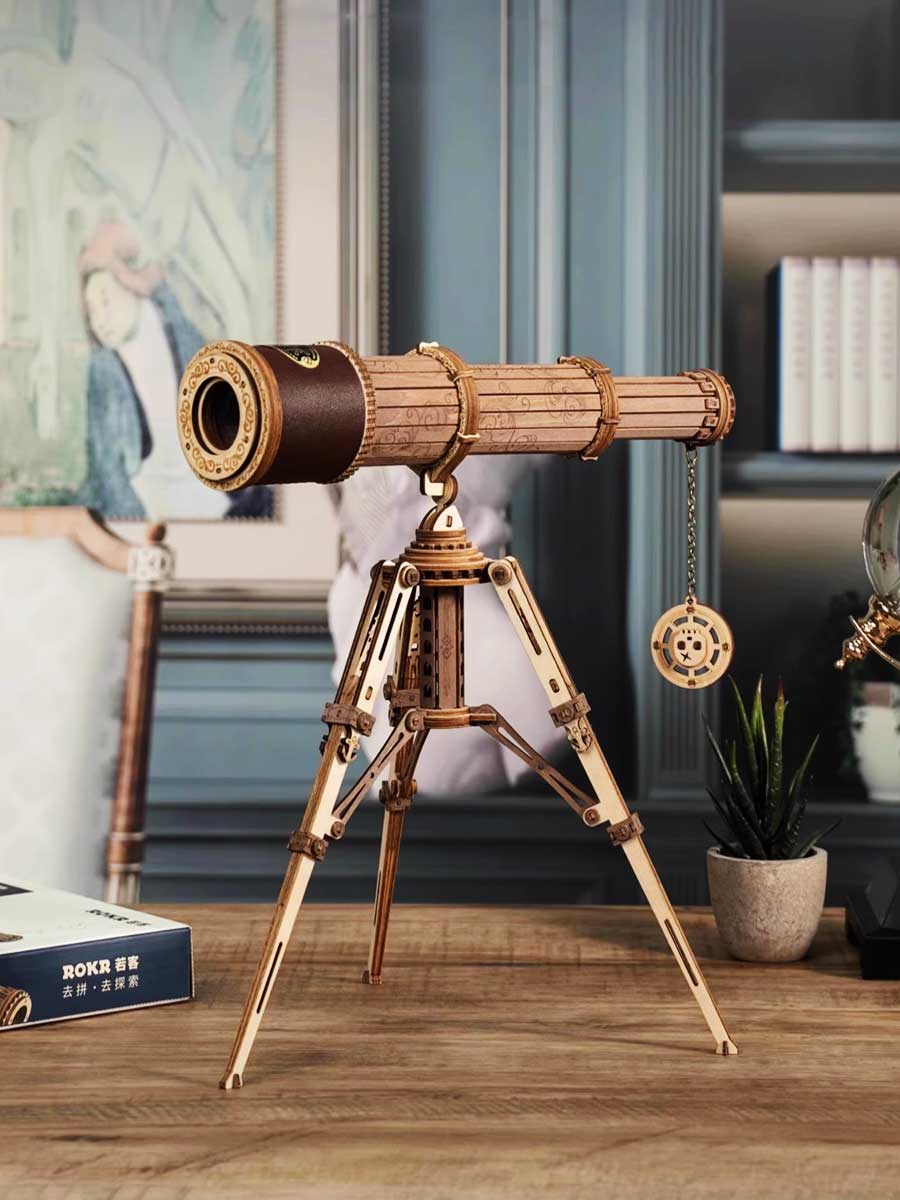 Maquette Bois AstroScope | Puzzle 3D - GoCrazyPuzzle