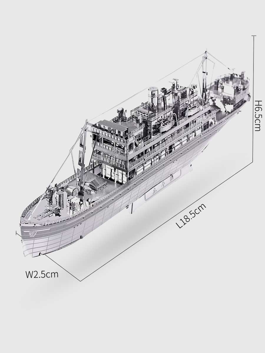 Maquette Metal 3D Navire Taiping | Piececool - GoCrazyPuzzle
