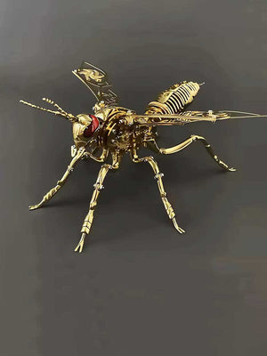 Maquette en métal 3D « Bourdon Mécanique » – Puzzle mécanique à assembler - GoCrazyPuzzle