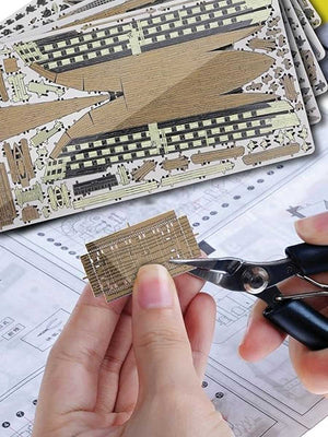 Maquette Metal HMS Victory - Puzzle 3D Piececool - GoCrazyPuzzle
