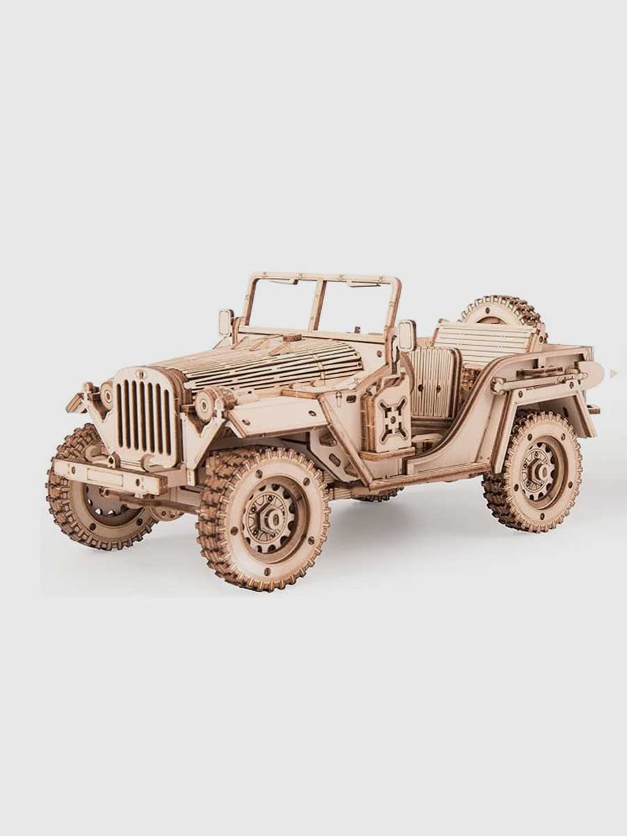 Maquette Voiture à Construire pour Adulte - Jeep Militaire - GoCrazyPuzzle