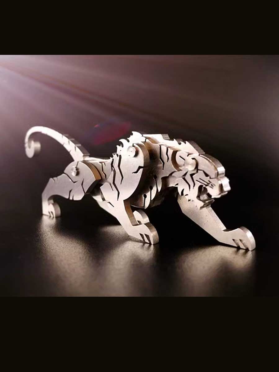 Mini Puzzle 3D Tigre Royal - GoCrazyPuzzle