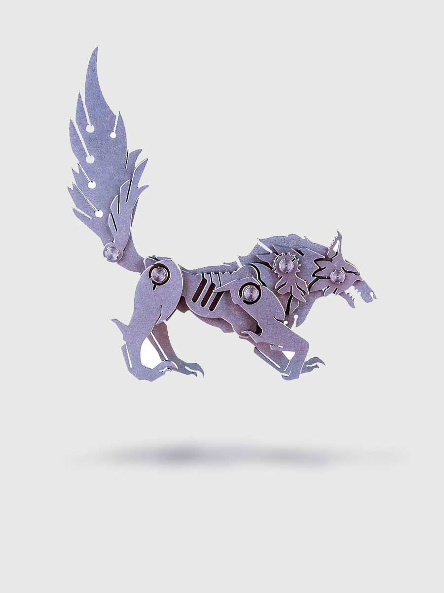 Mini Puzzle Adulte Loup Sauvage - GoCrazyPuzzle