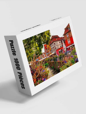 Puzzle 1000 Pièces pour Adultes - Ville de Colmar - GoCrazyPuzzle