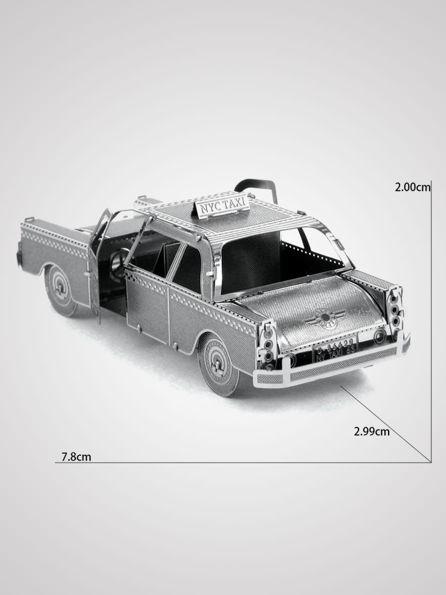 Puzzle 3D Métal TAXI - GoCrazyPuzzle