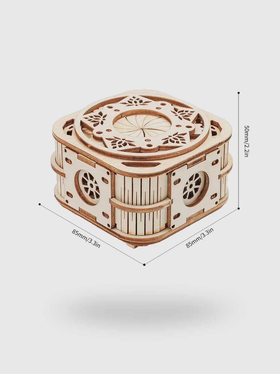 Puzzle 3d Boite a Musique - GoCrazyPuzzle
