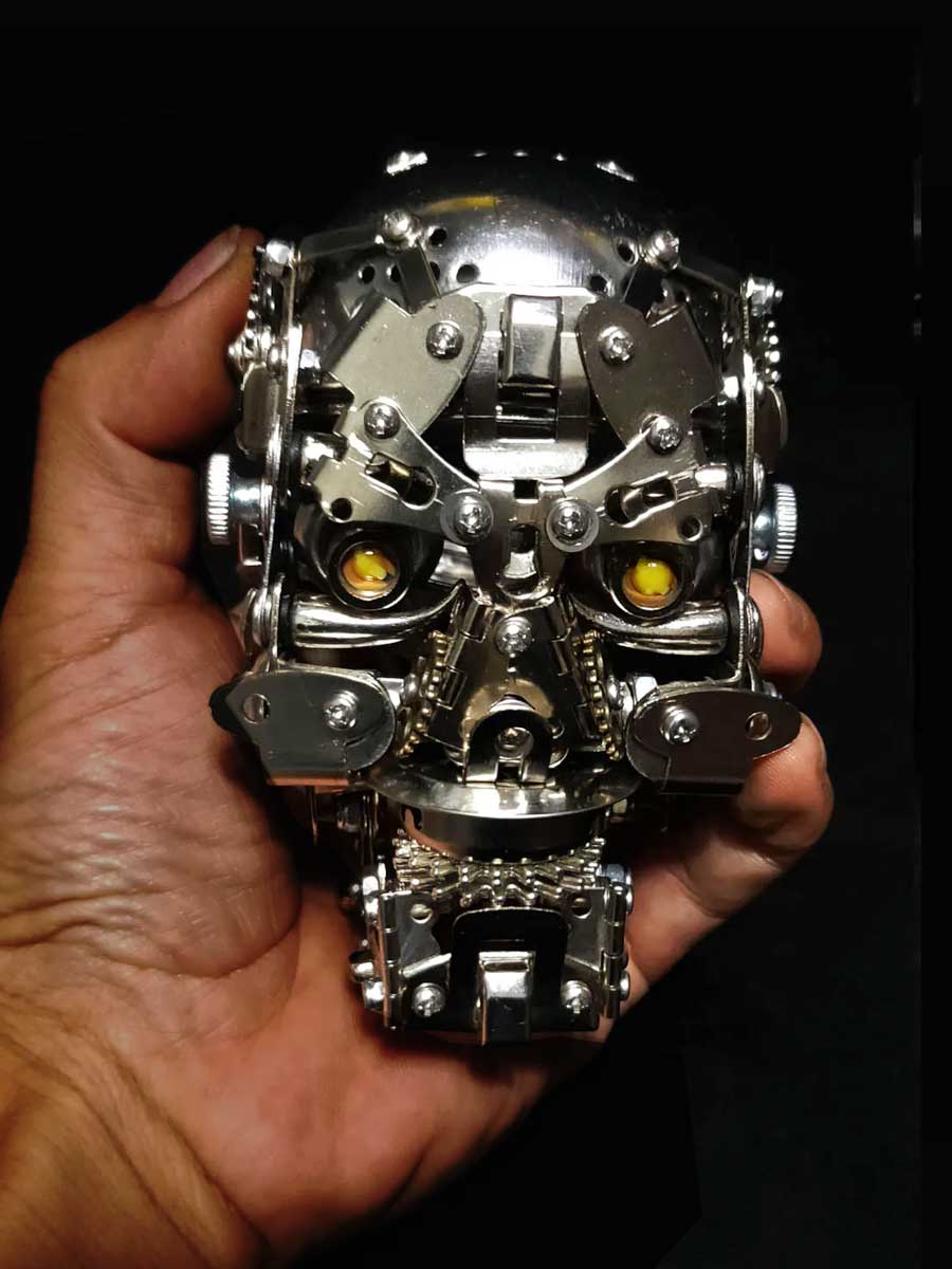 Puzzle 3d tête de mort - GoCrazyPuzzle