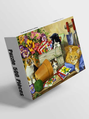 Puzzle 500 Pièces chat - GoCrazyPuzzle