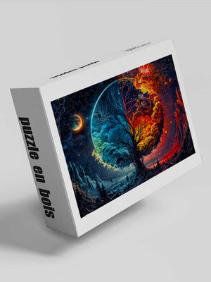 Puzzle Bois Arbre de Vie Dualité - GoCrazyPuzzle