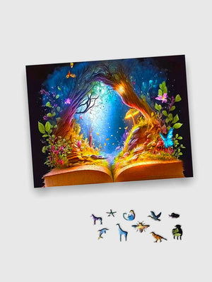 Puzzle Bois Foret Magique - GoCrazyPuzzle