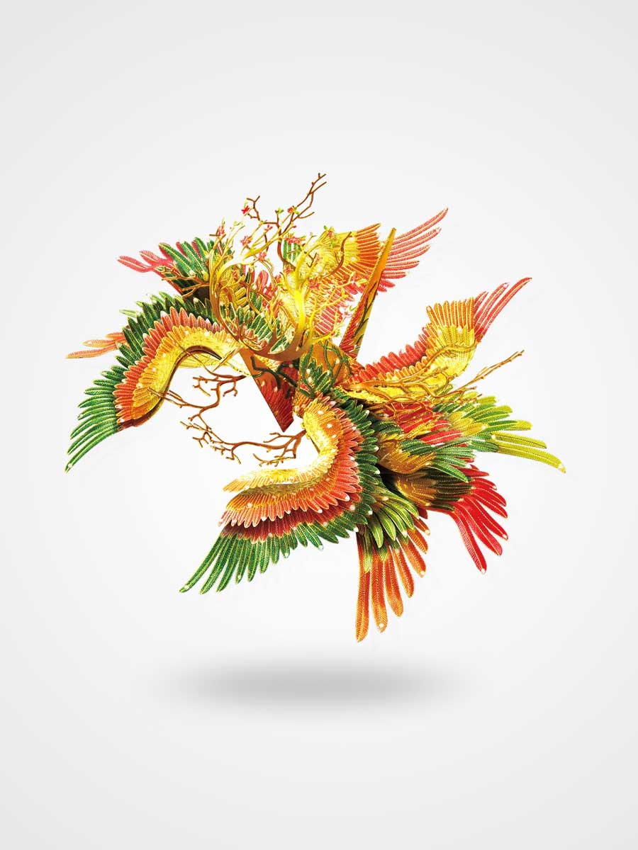 Puzzle Métal 3D - Mille Grues Porte Bonheur - GoCrazyPuzzle