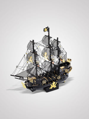 Puzzle Métallique 3D Bateau Pirate - GoCrazyPuzzle