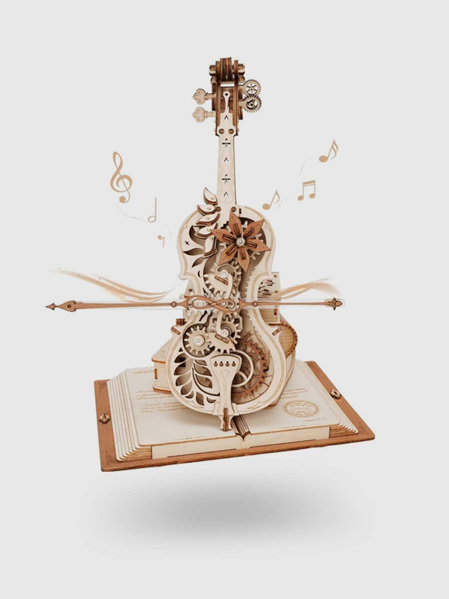 Puzzle Musique - Mélodie en Bois - GoCrazyPuzzle