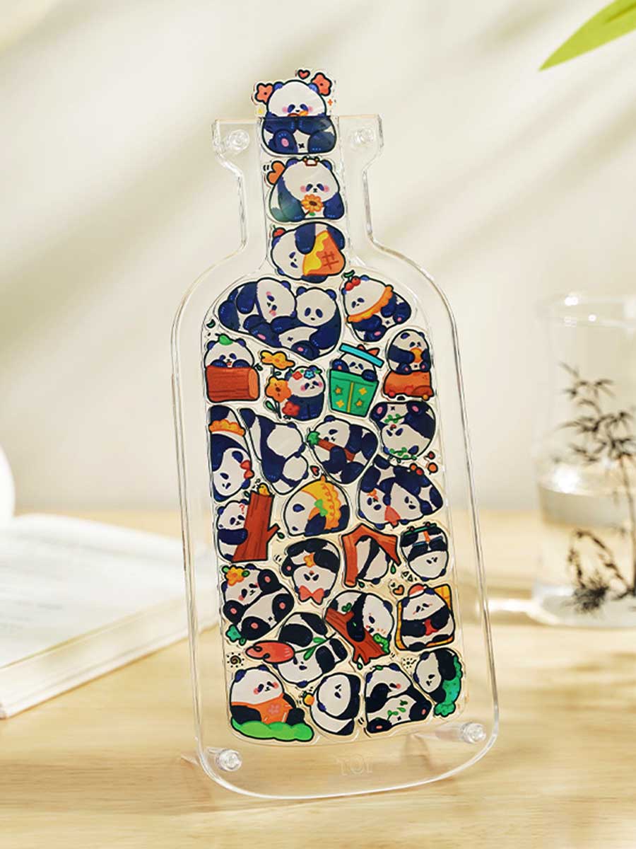 Puzzle Panda transparent - GoCrazyPuzzle