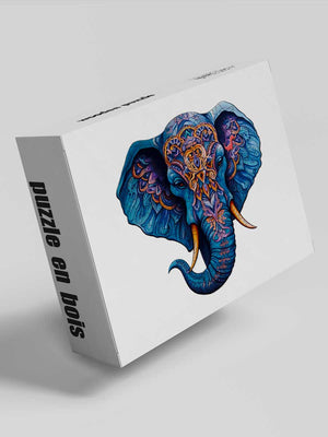 Puzzle éléphant en Bois - GoCrazyPuzzle