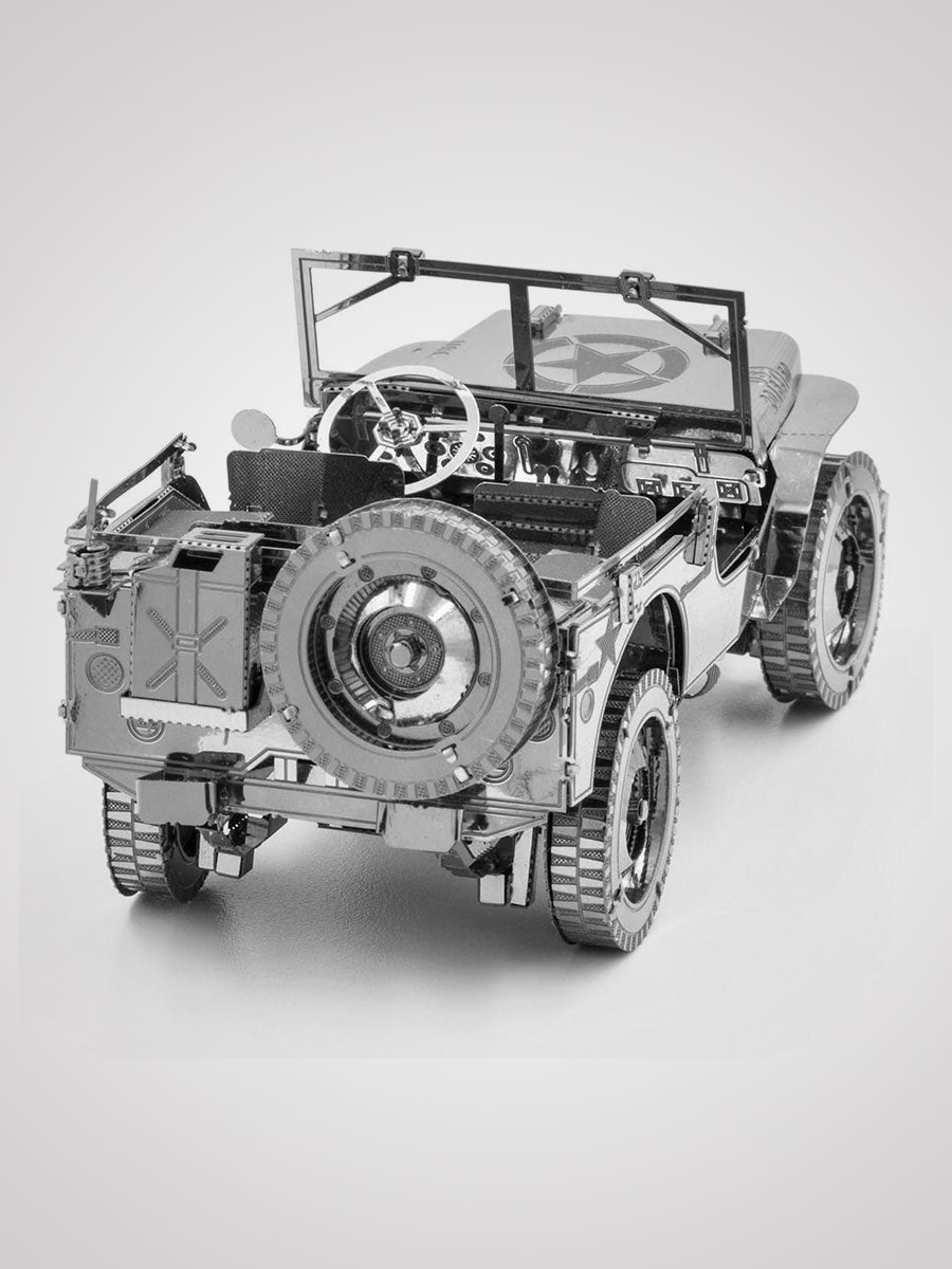 Puzzle métallique 3d Jeep 1941 - GoCrazyPuzzle