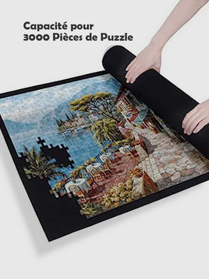 Tapis Puzzle 3000 Pièces Noir - GoCrazyPuzzle