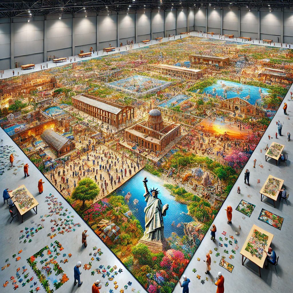 Quel est le plus grand puzzle du monde ? - GoCrazyPuzzle