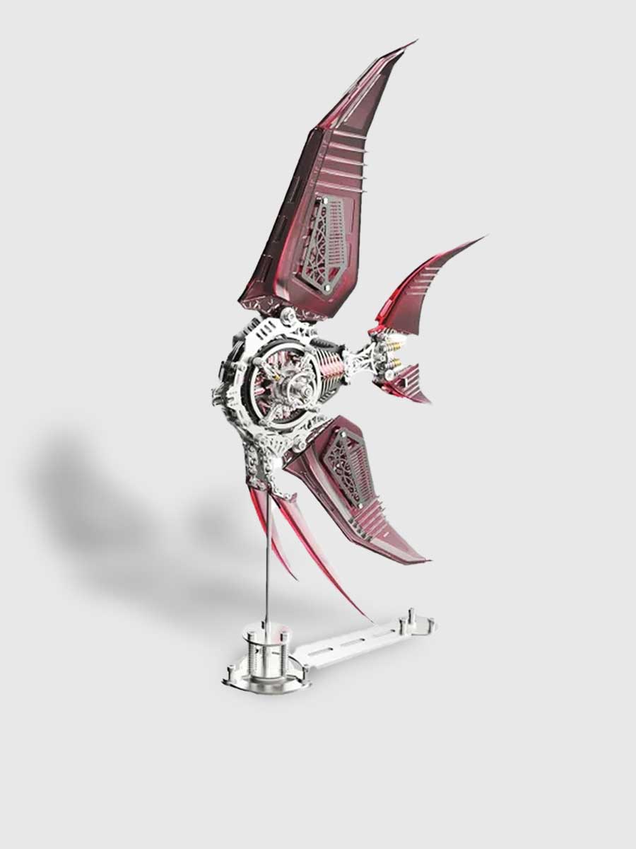 3D Metal Puzzle - Poisson Mécanique Ange - GoCrazyPuzzle