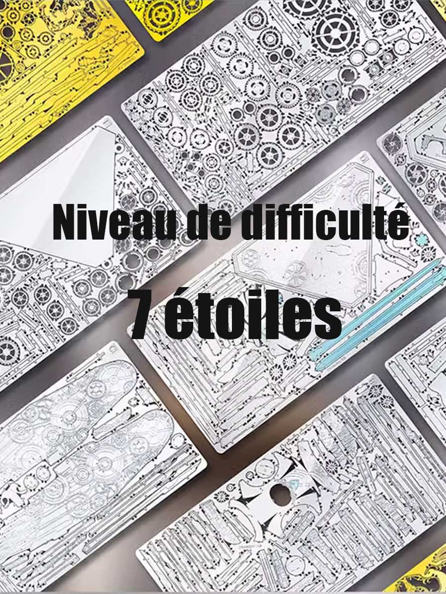 3D Metal Puzzle Mecha Ailes d'Ange - GoCrazyPuzzle