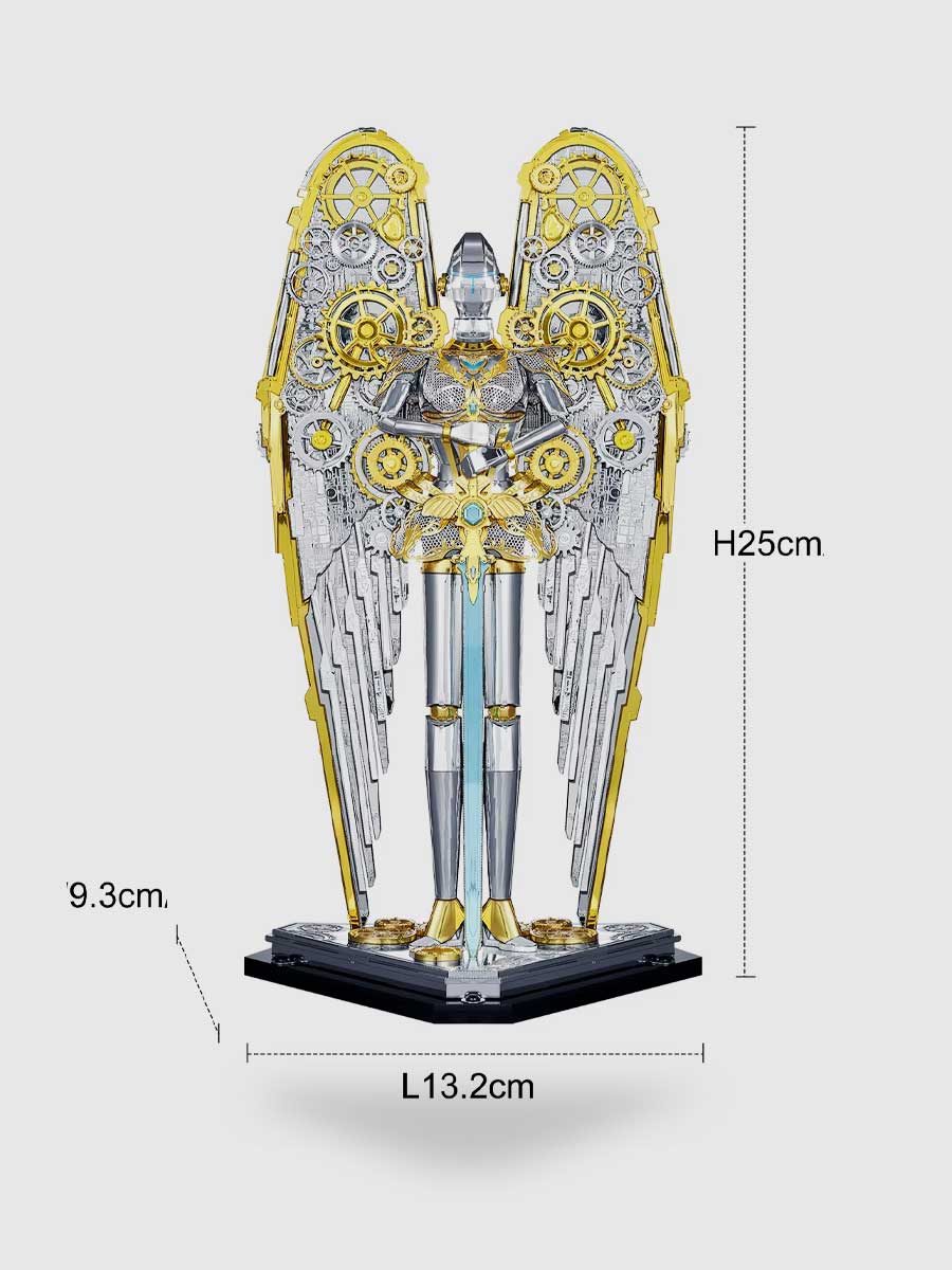 3D Metal Puzzle Mecha Ailes d'Ange - GoCrazyPuzzle