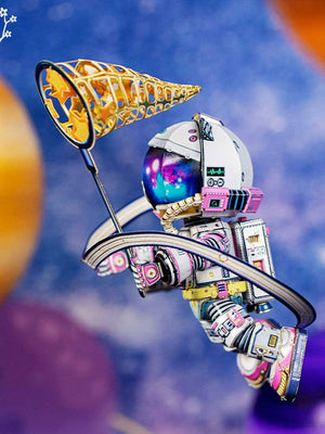3D metal puzzle « Petit Astronaute » - GoCrazyPuzzle