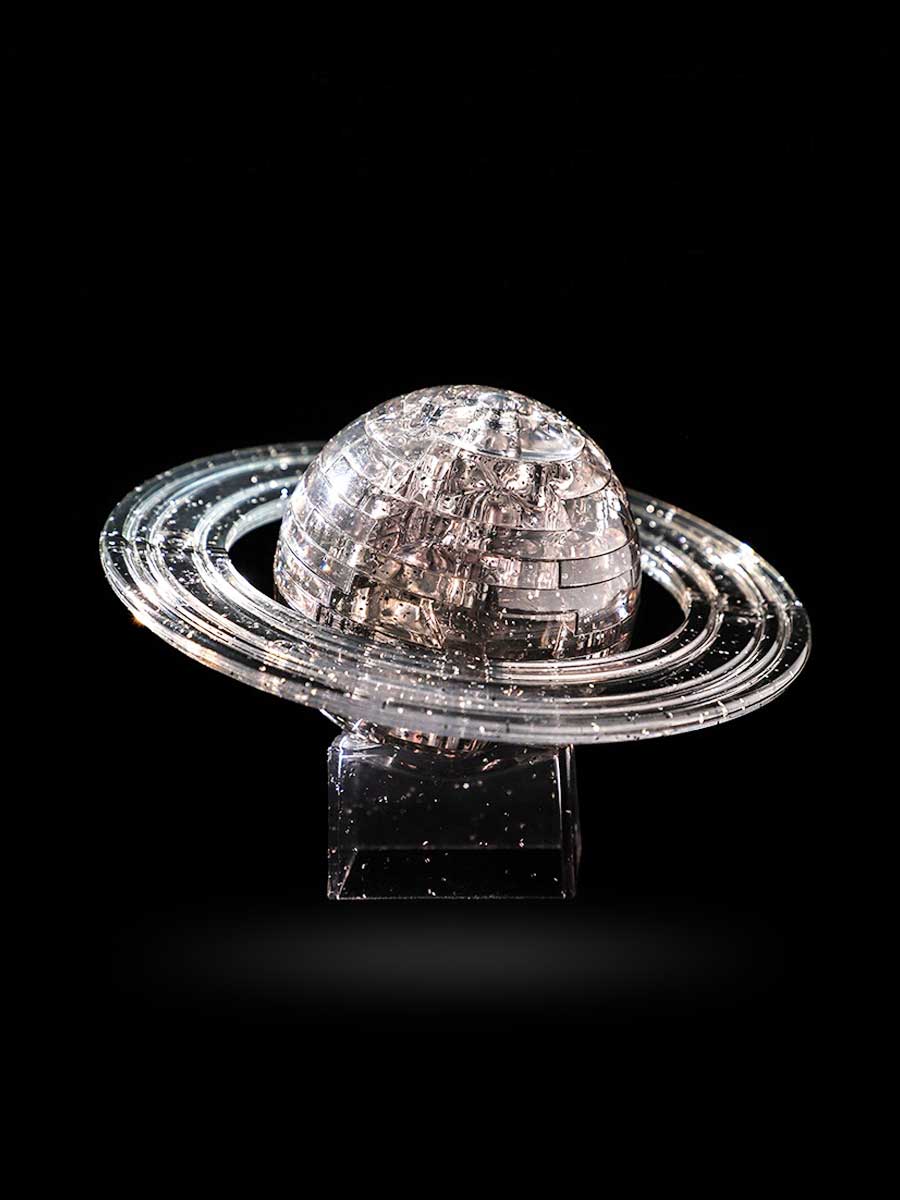 3d Crystal Puzzle Saturn - GoCrazyPuzzle