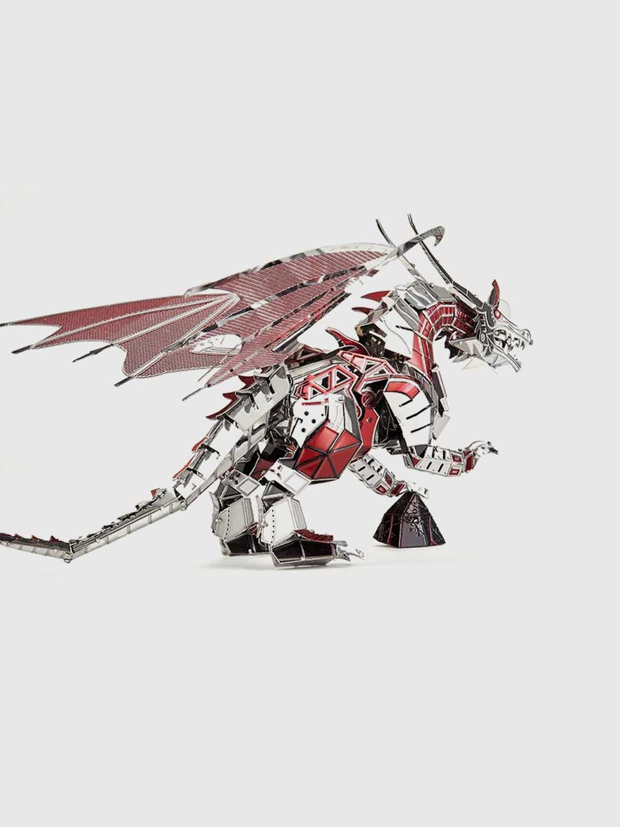 3d Métal Dragon Puzzle - GoCrazyPuzzle