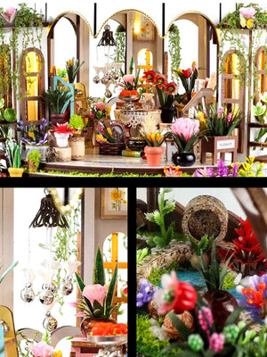 Maison Miniature 3D Jardin Céleste - Kit DIY Décoratif - GoCrazyPuzzle