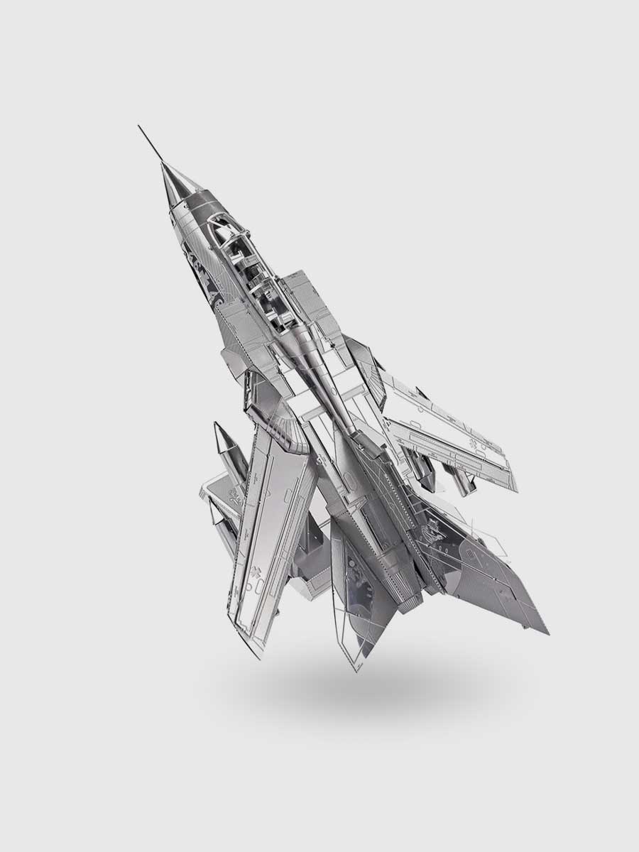 Maquette Avion de Chasse Métal « Tornado » – Puzzle 3D à Construire - GoCrazyPuzzle