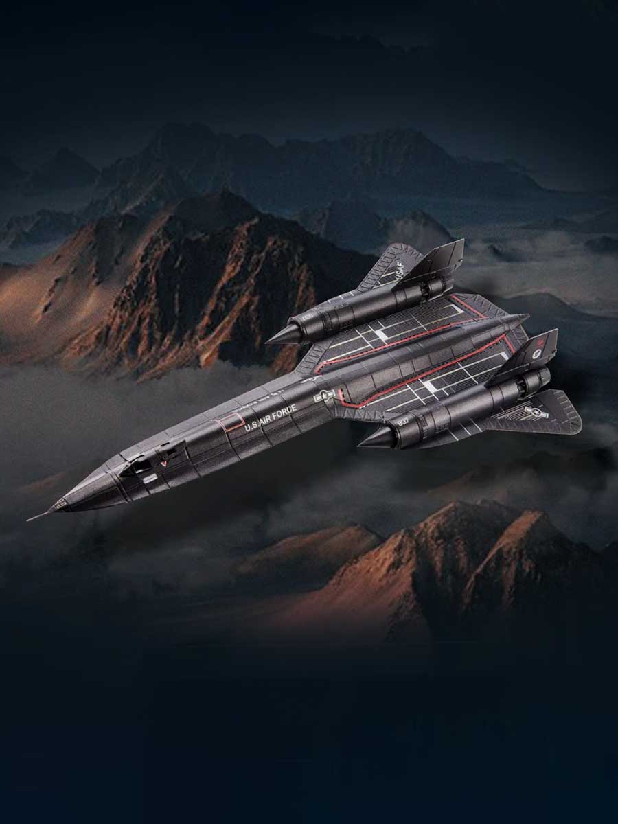 Maquette Métal 3D Avion Merle | Piececool - GoCrazyPuzzle