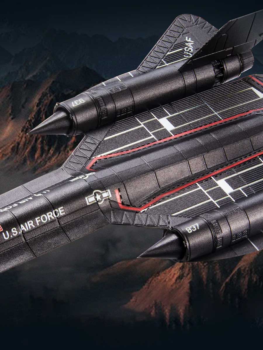 Maquette Métal 3D Avion Merle | Piececool - GoCrazyPuzzle