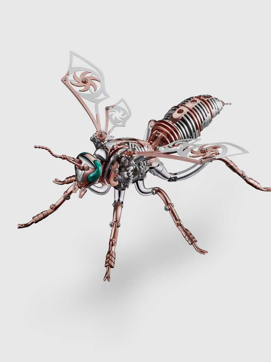 Maquette en métal 3D « Bourdon Mécanique » – Puzzle mécanique à assembler - GoCrazyPuzzle