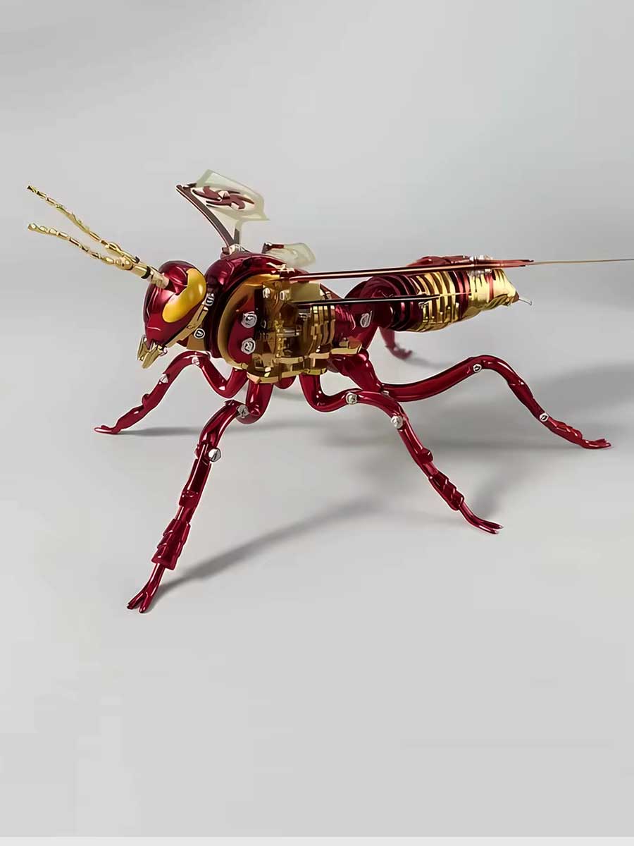 Maquette en métal 3D « Bourdon Mécanique » – Puzzle mécanique à assembler - GoCrazyPuzzle