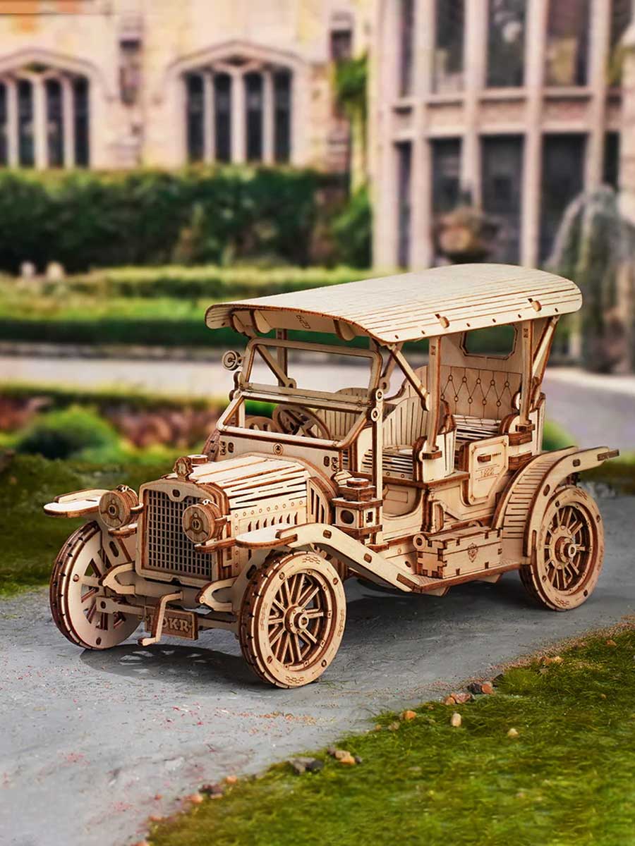 Maquette Voiture Ancienne 3D ROKR - GoCrazyPuzzle