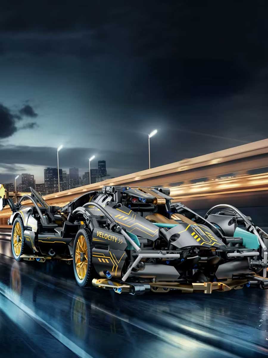 Maquette Voiture à Construire pour Adulte modèle 2025 – Supercar Technic 1:14 - GoCrazyPuzzle