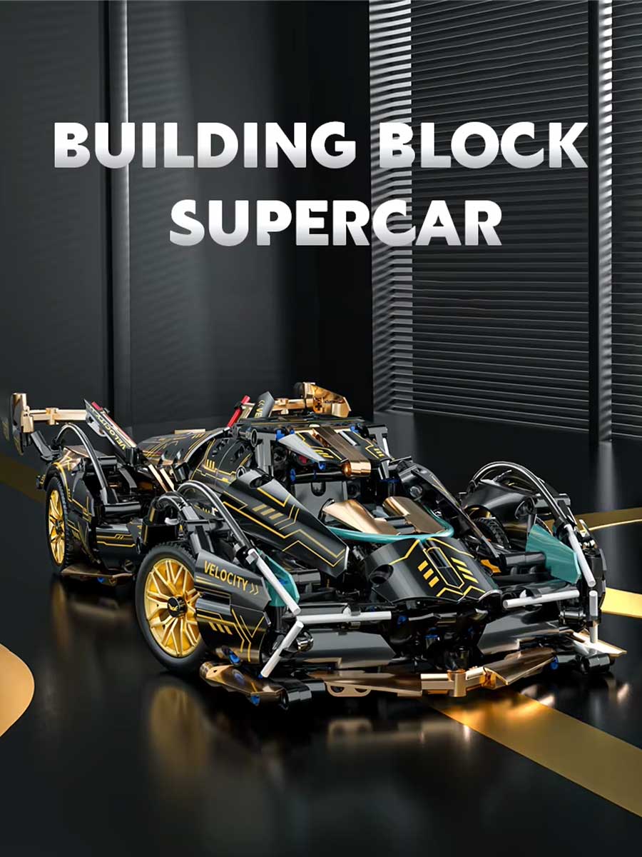 Maquette Voiture à Construire pour Adulte modèle 2025 – Supercar Technic 1:14 - GoCrazyPuzzle
