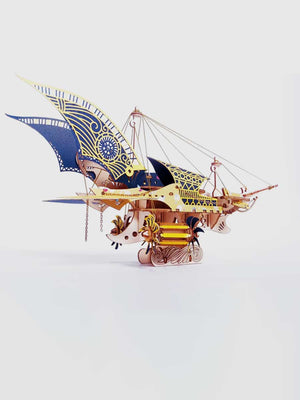 Maquette en Bois - Vaisseau Fantastique 3D - GoCrazyPuzzle