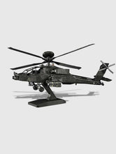 Maquette en Métal Hélicoptère AH - 64 Apache - GoCrazyPuzzle