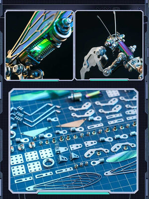 Maquette en Métal Mante Magique - Décoration Artisanal (+250 pièces) - GoCrazyPuzzle