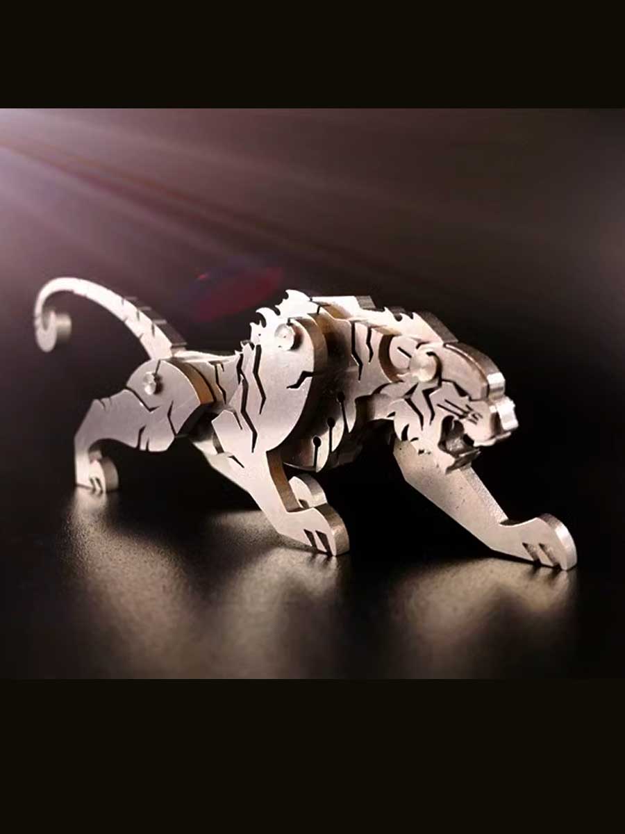 Mini Puzzle 3D Tigre Royal - GoCrazyPuzzle