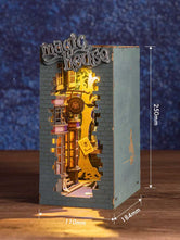 Miniature Maquette Fantastique – Ruelle Magique à LED à Assembler (Robotime) - GoCrazyPuzzle