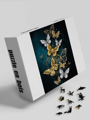 Papillon Puzzle en Bois - GoCrazyPuzzle