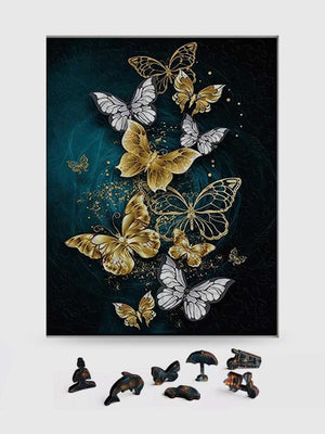 Papillon Puzzle en Bois - GoCrazyPuzzle