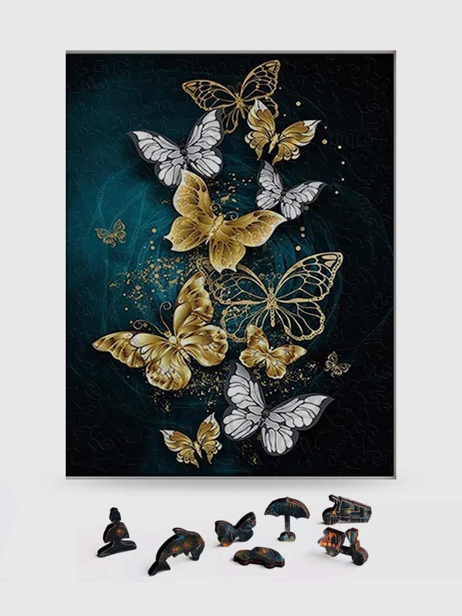 Papillon Puzzle en Bois - GoCrazyPuzzle